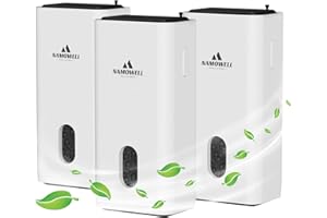 NAMOWELL Air Purifier Plug In 3 pack, Air Ionizers for Home, Negative Ion Generator for Rooms With Odor and Smoke, Usually Used in Bedrooms, Pet Rooms, Toilets, Garages, Small Rooms