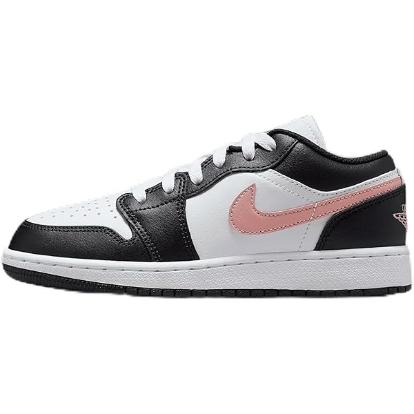 Amazon.com | Air Jordan 1 Low Men's Shoes 'White/Rust Pink-Black