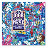 eeBoo Below The Surface Family Jigsaw Puzzle, 1008 pieces