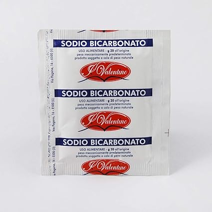 4 Bustine Bicarbonato Di Sodio 20g Amazon It Casa E Cucina