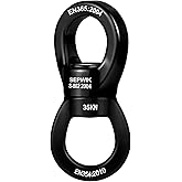 SEPWIK Swing Swivel, 35KN Swing Spinner, 360° Safety Rotational Device Hanging Accessory for Hanging Hammock, Aerial Dance