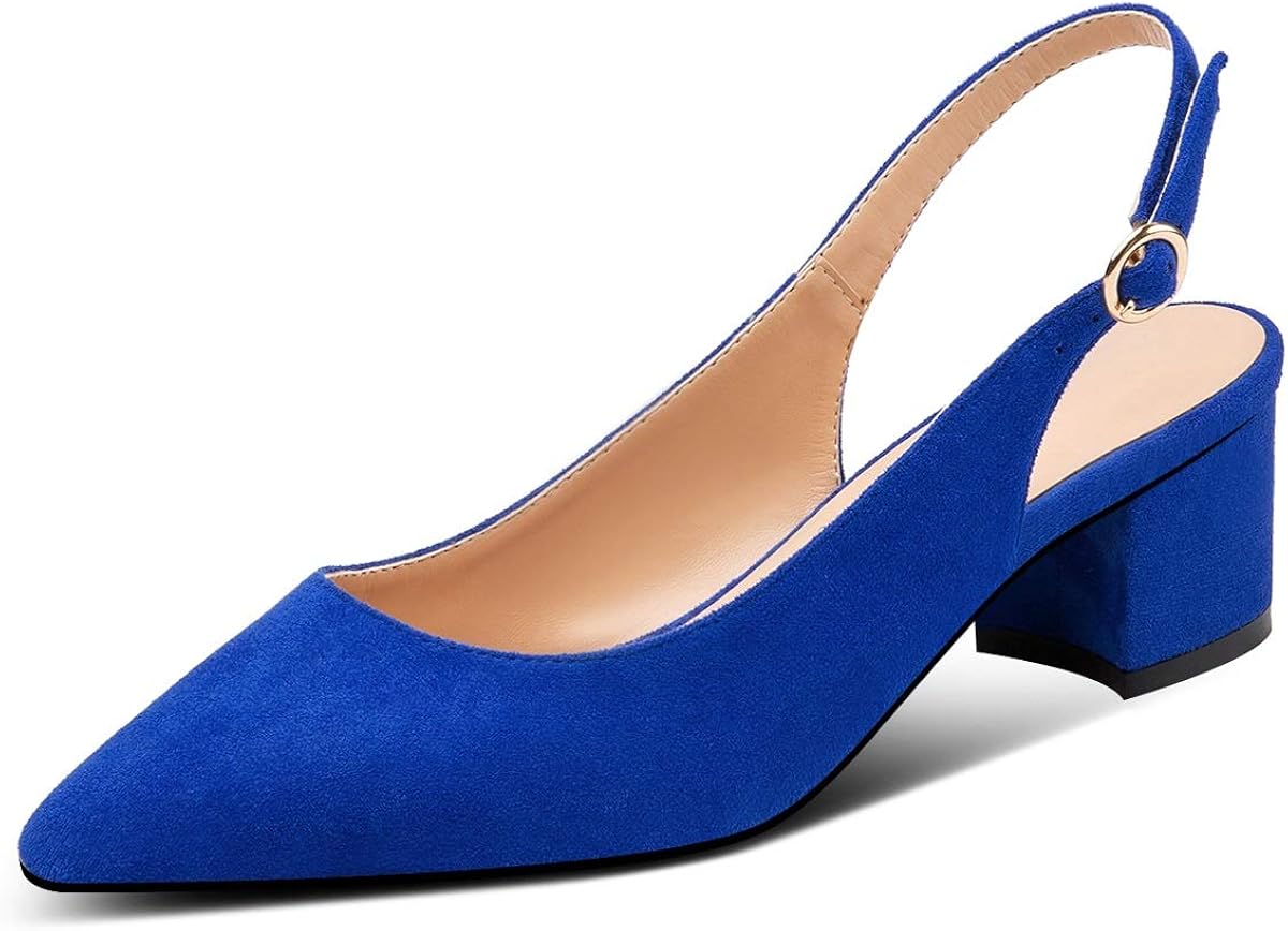 slingback 2 inch heels