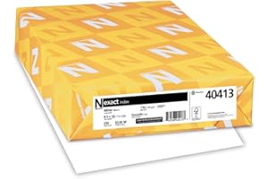 Neenah Exact Index, 110 lb, 8.5 x 14 Inches, 250 Sheets, White, 94 Brightness