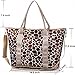 Mummy Baby Diaper Bag Crossbody Weekender Tote Fashion Leopard Print Large Capacity