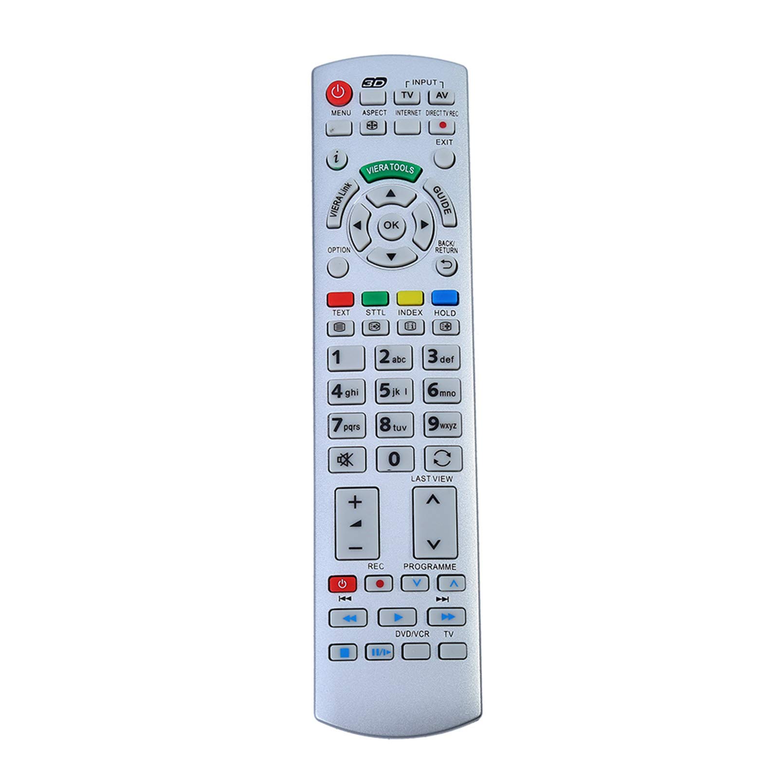 Bewinner TV Remote Control for N2QAYB000504 N2QAYB000673 N2QAYB000785 TX-L37EW30 TX-L42ES31 Replacement Remote Control for