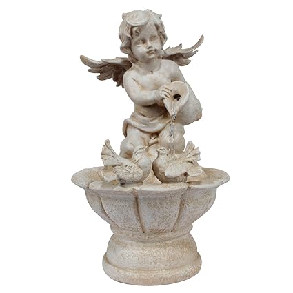 Wonderland Angel Fountain With Motor And Circulating Water, Waterfall, Water Fall, Fountains, Statue, Angels, Luck, Gift