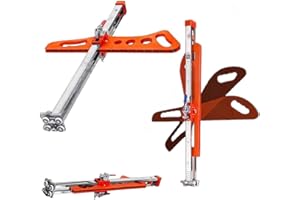 High Precision Foldable Drywall Cutting Tools, Dual Positioning Sheetrock Cutting Tool, Folding Metal Drywall Cutter Tool for