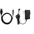 NiceTQ Replacement Home Wall AC Power Adapter Charger + DC USB Charging Cable for RCA 10 Viking PRO RCT6303W87 / RCT6303W87DK 10" Tablet