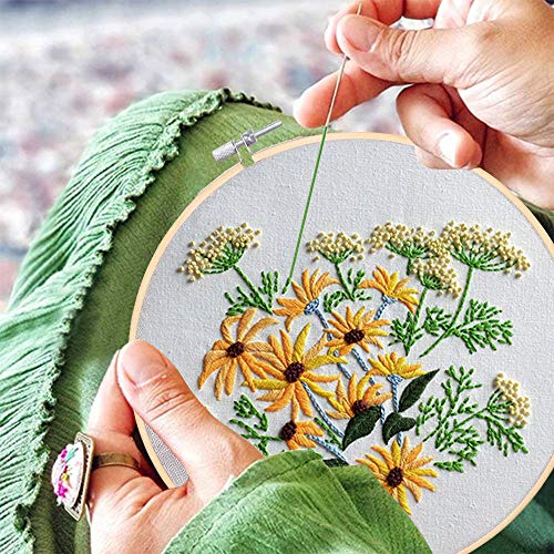 5 Embroidery+Starter+Kit+Including+Instructions
