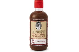 Demitri's Bloody Mary Seasoning Classic Recipe - Bloody Mary Mix - Concentrated Drink Mixer - Bold Rich Flavor - Perfect for Home Brunch Parties & Cocktails - 8oz Bottle (Pack of 1)