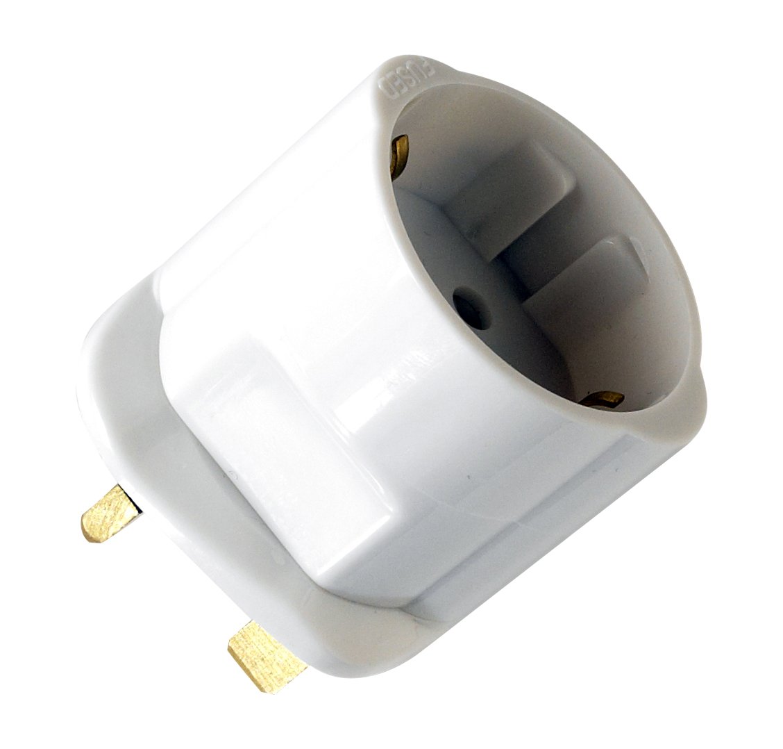 Korbond UK Visitor Adaptor Packing Organiser, 20 cm, White