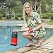 Homdox 1/2 HP Submersible Sump Pump 400W Dirty Clean Water Pump 2115GPH w/ 15ft Cable and Float Switch Red