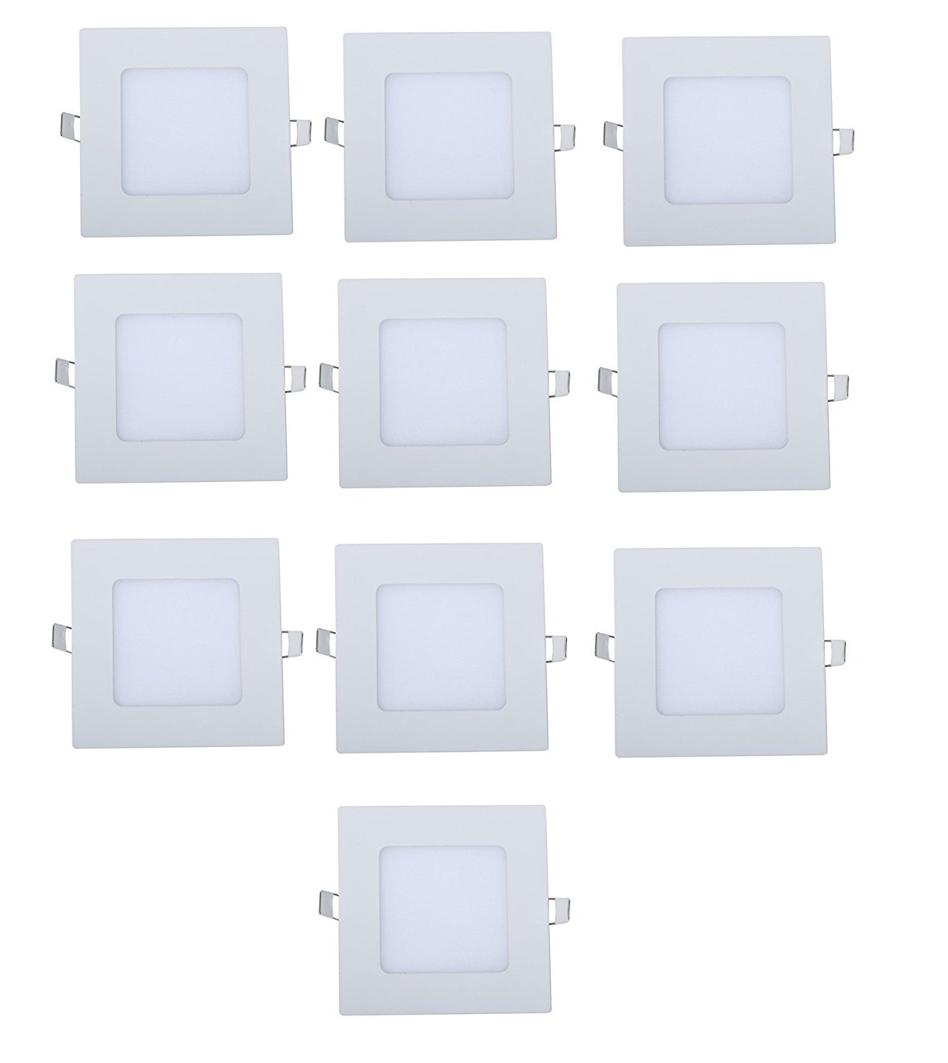 Buy D Mak Metal Square False Ceiling Pop Panel Roof Light White