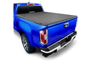 Tyger Auto T3 Soft Tri-Fold Truck Bed Tonneau Cover Compatible with 2015-2022 Chevy Colorado / GMC Canyon | Fleetside 6'2" Bed (74") | TG-BC3C1040