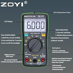 ZT-102L LCR Meter Inductance Tester Digital