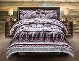 3 Piece Set Mountain Wolves Soft 3d Comforter Set (08) (King)