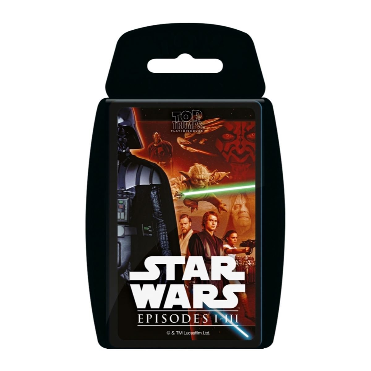 Star Wars 1-3 Top Trumps Card Game