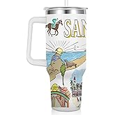 Pininerr City Tumbler 40oz,Stainless Steel Water Bottle for Hot & Cold Beverages-City Gift Idea (San diego)