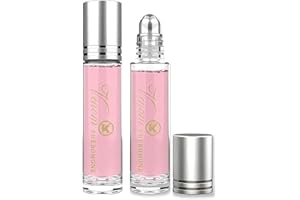 Hannahcos Pheromone Perfume for Women, 2Pcs Long Lasting Pheromone Perfume, Portable Roll-on Perfume Cologne Oil Fragrance for Women to Attract Men