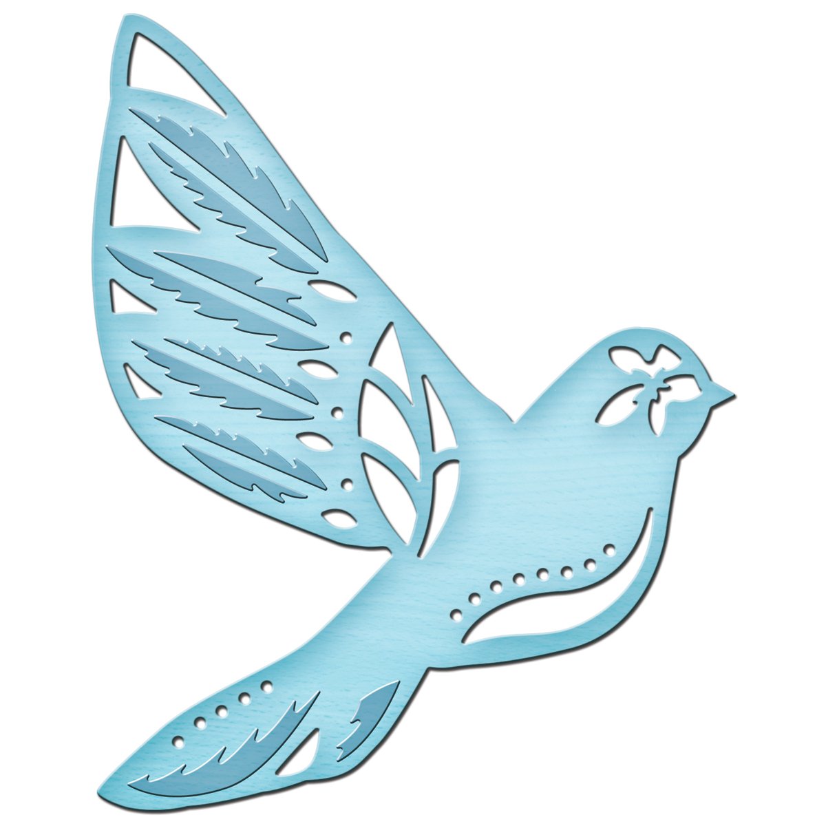 Spellbinder Paper Arts in Flight in Spire Shapeabilities Die, Gold