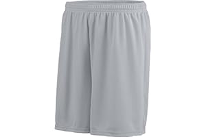 Augusta Sportswear Boys Octane Basketball & Casual Elastic Waist Activewear – Wicking Knit Shorts for Sports