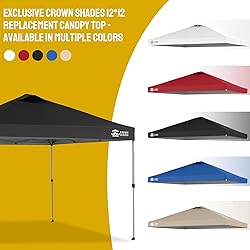 CROWN SHADES 12x12 Canopy Replacement Top - Only