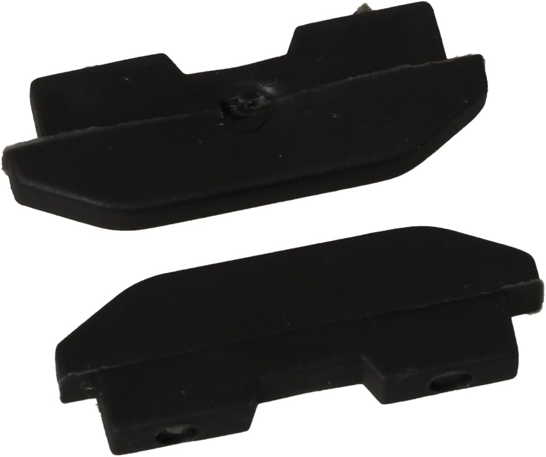 Host Silicon Rubber Feet Cover Button Replacement Parts for PS4 CUH-1200 Series Console (2 Sets)