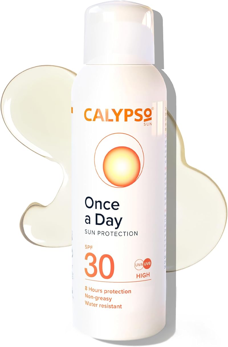 Calypso Once a Day Sun Protection Lotion SPF 30, 200ml, Water Resistant, UVA/UVB