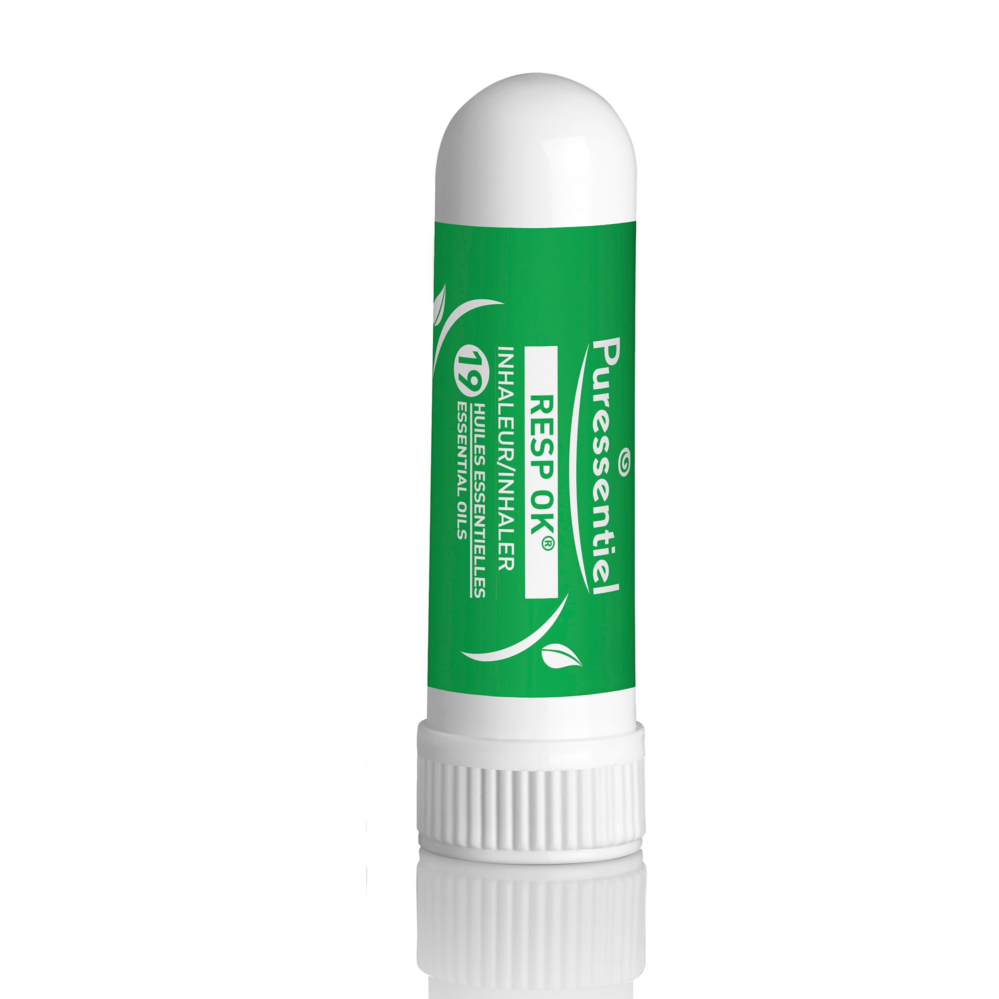 Puressentiel Respiratory Inhaler, 1 ml - Easier Breathing & Respiratory Wellbeing - 100% Natural Origin - Natural Menthol & Camphor - Pure Essential Oils - Preservative & Synthetic Fragrance Free
