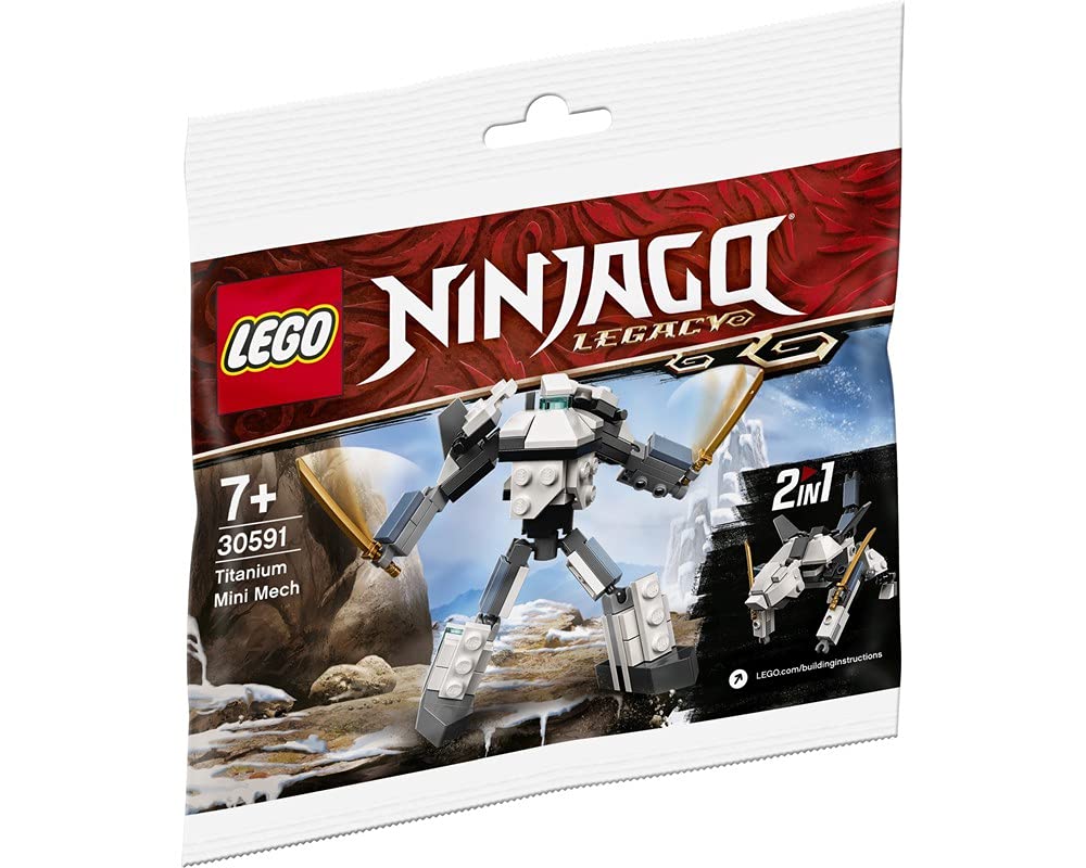 LEGO Ninjago Titanium Mini Mech Polybag Set 30591 (Bagged)