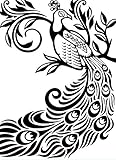Darice Embossing Folder, 4.25 by 5.75-Inch, Peacock