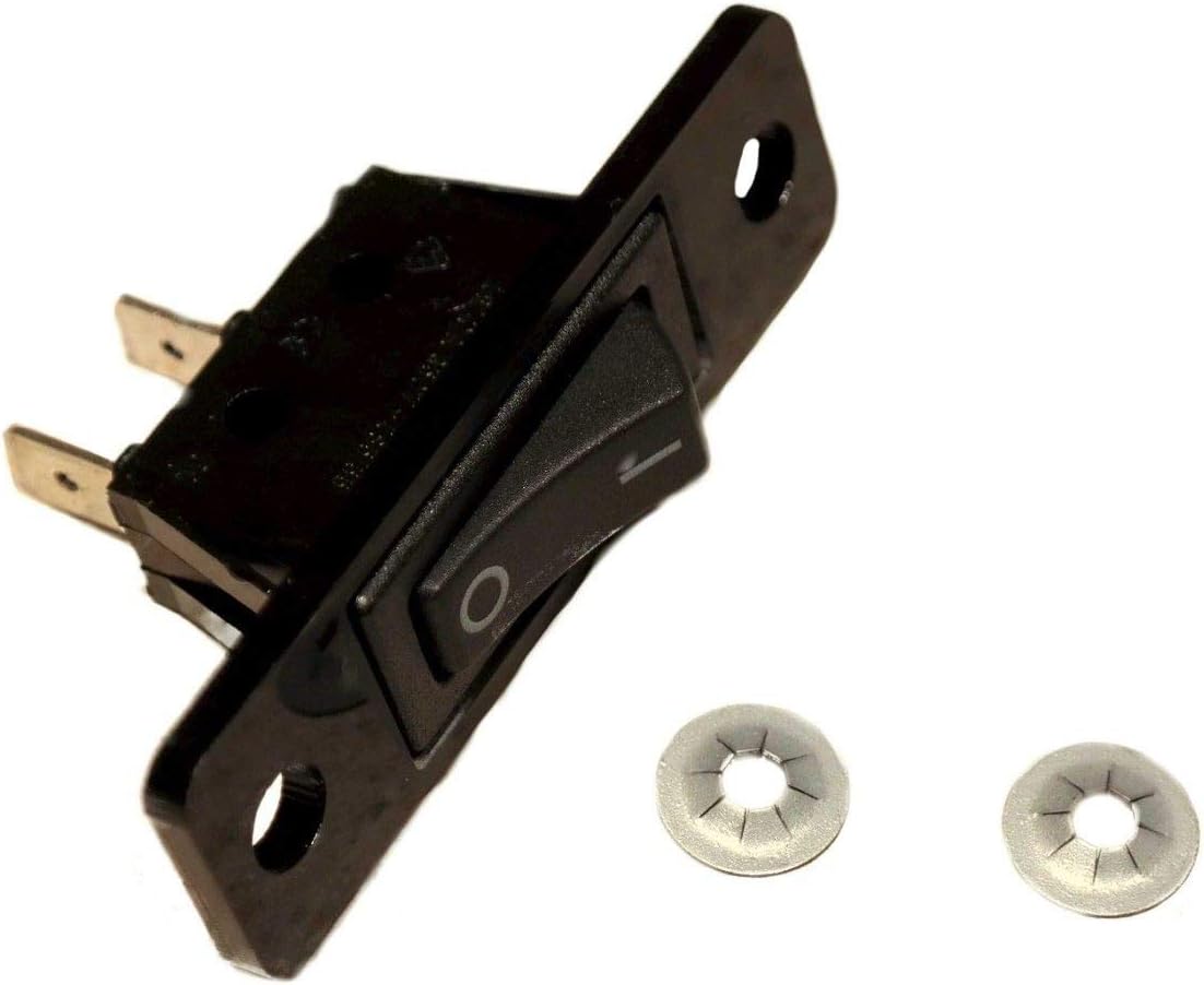 Black Rocker Switch 12001129 Fan Switch Kit For Jenn Air Cooktops
