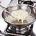 Tenta tenta kitchen Solid Stainless Steel Spider Strainer Skimmer Ladle for Cooking and Frying, Kitchen Utensils Wire Strainer Pasta Strainer Spoon. (7 inch 1pc)