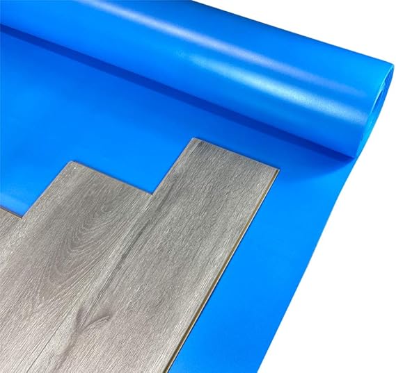 FloorPro Acoustic Vinyl Click Underlay for LVT Vinyl Flooring 1m x 15m Roll Also Applicable