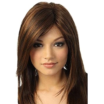 Amazon Com Kadola Short Wigs For White Women Brown Girl Wig Long