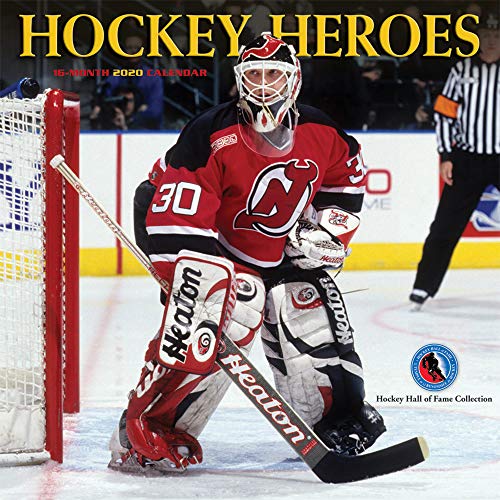 Hockey Heroes 2020 12 x 12 Inch Monthly Square Wall Calendar by Wyman Publishing, Sport Celebrity by