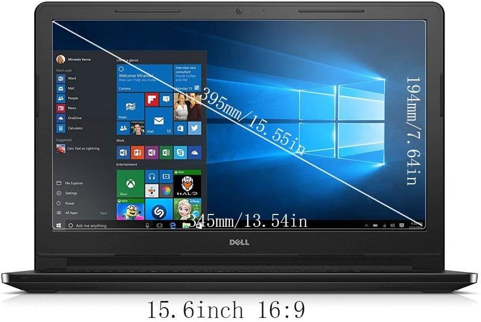 Zshion 15.6 inch Laptop Anti Blue Light Screen Protector,9H Hardness Tempered Glass Screen Protector for Asus/HP/Acer/Samsung/All 16:9 Aspect Ratio with Filter Out Blue Light Relieve The fatigu - Image 3