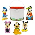 Disney Store Official Bath Set (Mickey and Friends) - Kids Bath Accessories with Beloved Disney Characters - Colorful and Fun Bath Time Essentials for Kids - Suitable for All Ages