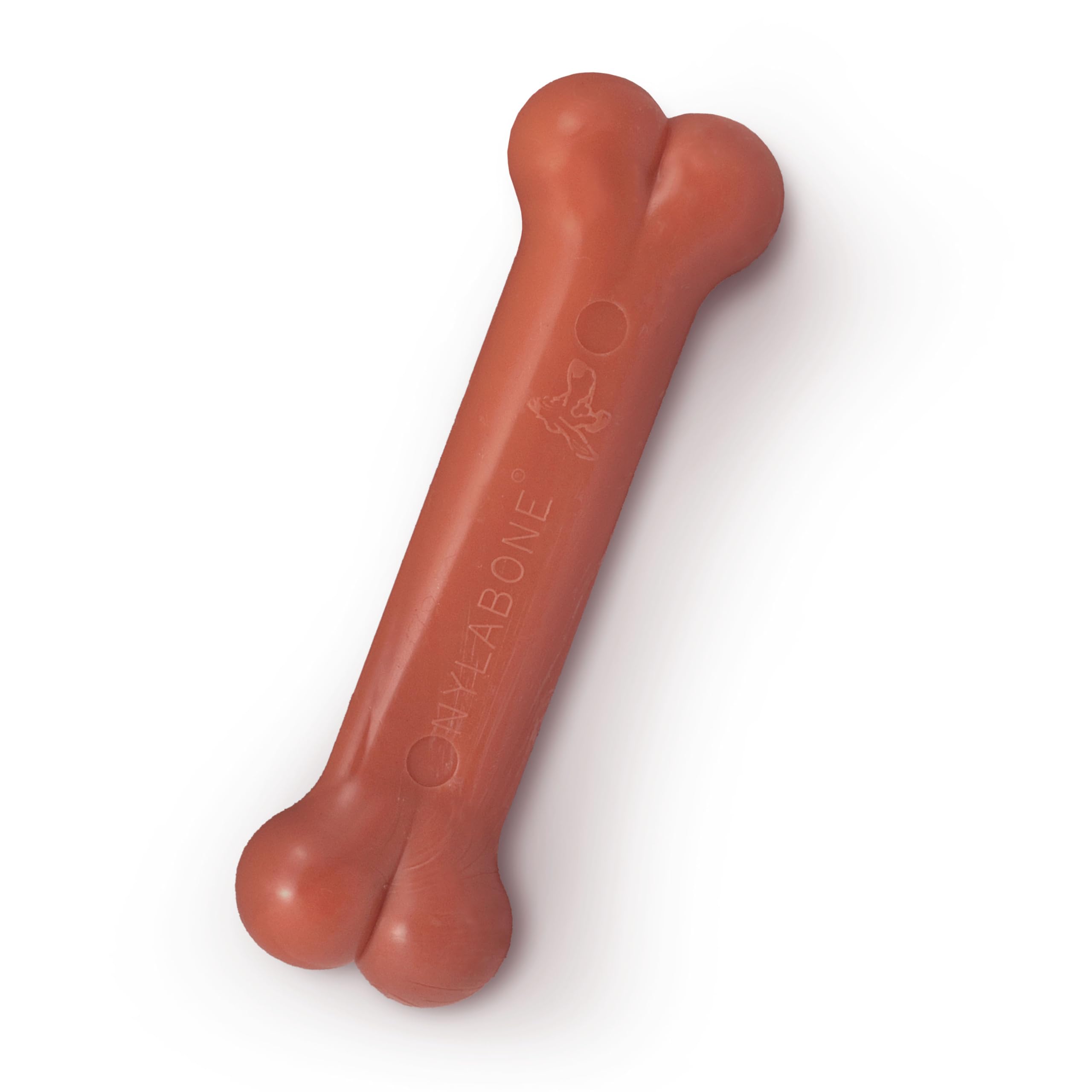 Nylabone Dura Chew Extreme Tough Dog Chew Toy Bone, Bacon Flavour, S, for Dogs up to 11 kg