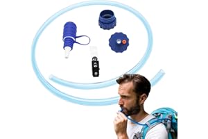 Hydration System Adapter - Drinking Tube Water Bottle Kit | Hose for Backpack, Fishing, Hiking, Camping | Water Bottle Hose f