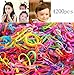 OPCC 4200 pcs Multi Candy Color Tpu Baby Girl's Kids Hair Holder Hair Tie Elastic Rubber Bands by Hceama