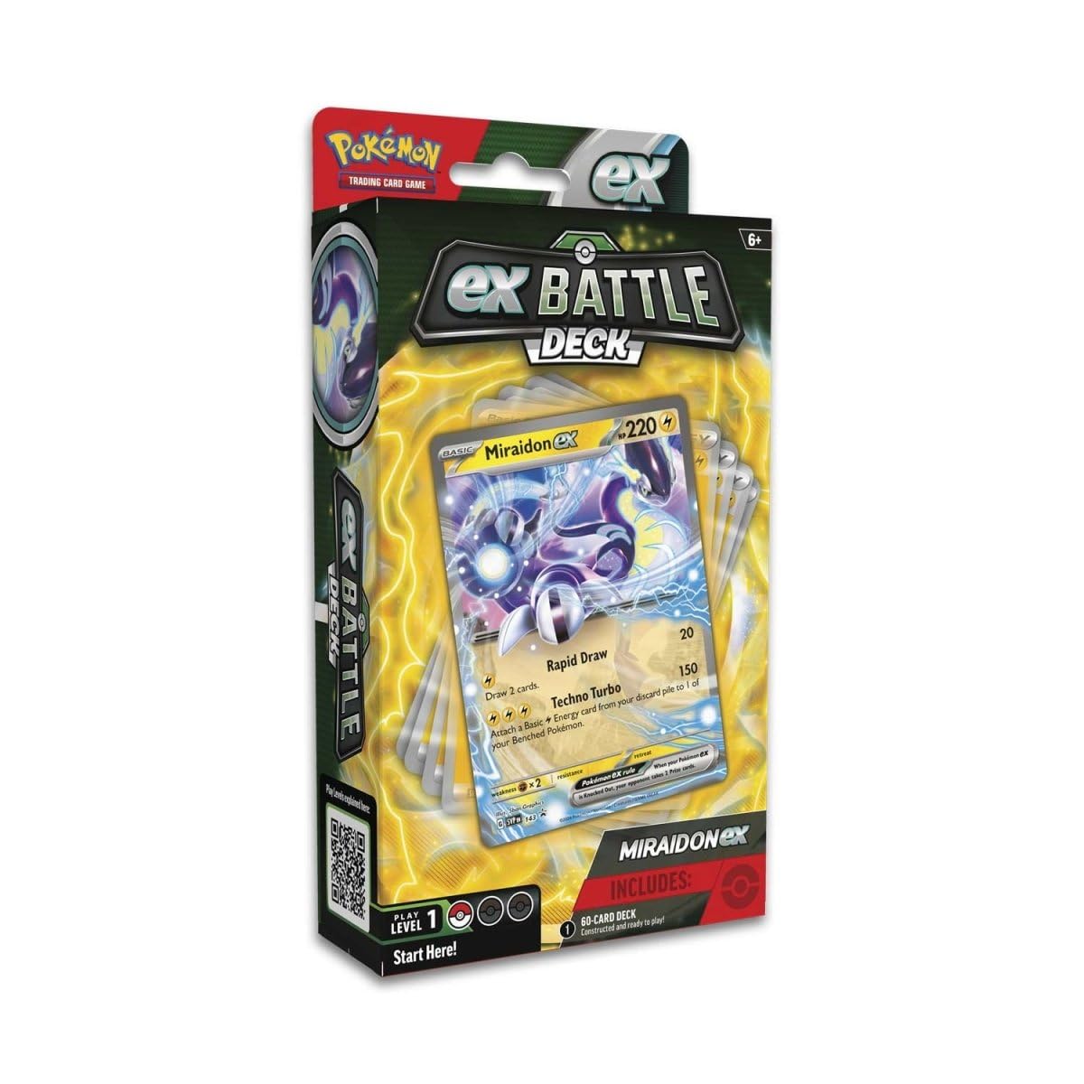 Pokémon TCG: Miraidon ex Battle Deck (Ready-to-Play 60-Card Deck)