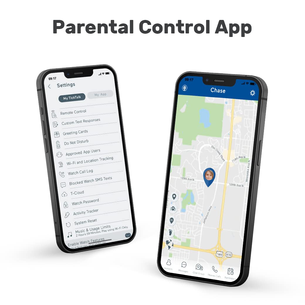 TickTalk 4 Unlocked 4G LTE Kids Smart Watch Phone with GPS Tracker, Combines Video, Voice and Wi-Fi Calling, Messaging, 2X Cameras & Free Streaming Music