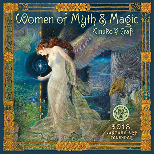 Women of Myth & Magic 2018 Fantasy Art Wall Calendar