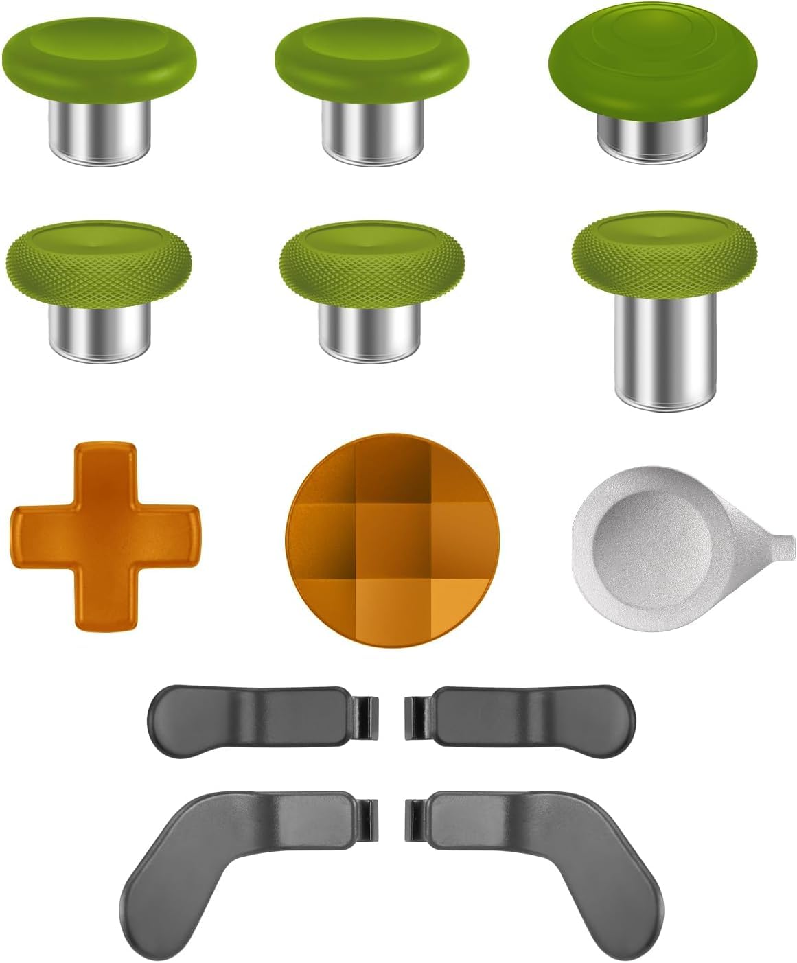 Photo 1 of 13 in 1 Halo Infinite Limited Edition Thumbsticks Analog Sticks Replacement Joystick Parts Repair Accessories Kit Component Set for Xbox Elite Series 2 and Core Controller