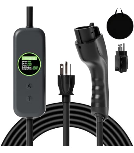 Amazon.com: MingQiEven Portable EV Charger, EV AC Charging Mode 2