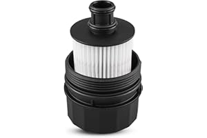 ULZOZN Engine Oil Filter and Housing Cap Cover Fit for Land Rover Defender 90 110 LR4 Range Rover Sport Velar 2010-2024 Replace MO383 LR010892 LR019477 LR011279