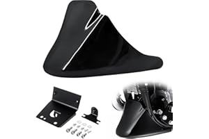 Front Spoiler for 2004-Up Sportster, Motorcycle Fairing Front Chin Spoiler Cover Lower Cowl for Harley Davidson Sportster XL 