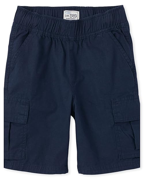 The Children's Place Boys Pull on Cargo Shorts,Tidal Single,8S