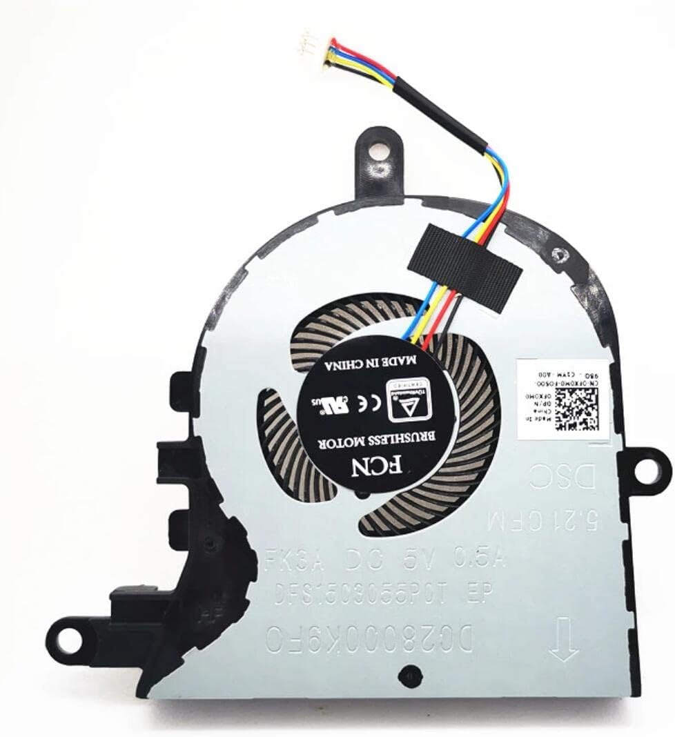 Fleshy Leaf CPU Cooling Fan for Dell Latitude 3590 5570 3780 Vostro 3580 3590